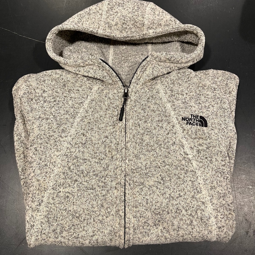 The North Face Fleece Zip Up Jacket with Hood
